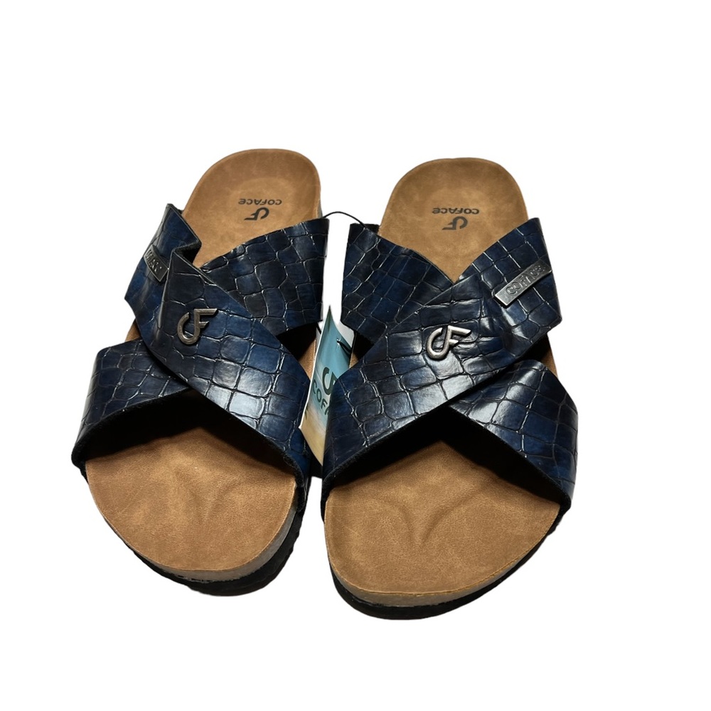 Coface Men's Slider Sandals Size (EU 42) (US 8.5) Tags Attached - Picture 2 of 9
